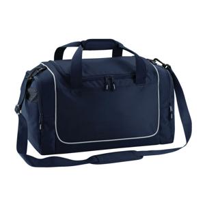 Sporttas/reistas Locker - 30 Liter - schouderband - 3 vakken - navy/grijs - 47 x 30 x 27 cm