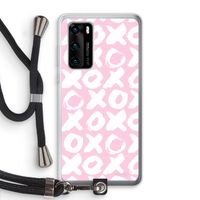 XOXO: Huawei P40 Transparant Hoesje met koord