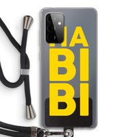 Habibi Majorelle : Samsung Galaxy A72 5G Transparant Hoesje met koord