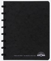 Atoma meetingbook, ft A5, zwart, geruit 5mm - thumbnail
