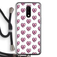 GIRL POWER: OnePlus 7 Transparant Hoesje met koord
