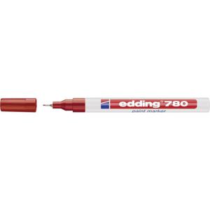 Edding 780 permanente marker Fijne punt Rood