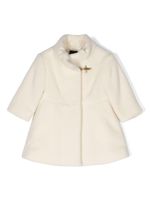 Fay Kids manteau évasé - Blanc