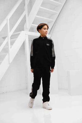 Emporio Armani EA7 6DBV57 Trainingspak Kids Zwart - Maat 140 - Kleur: Zwart | Soccerfanshop