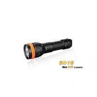 Fenix SD10 zaklantaarn Zwart, Oranje Zaklamp LED - thumbnail