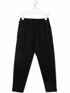 Balmain Kids pantalon de jogging à logo imprimé - Noir