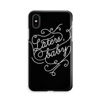 Laters, baby: iPhone Xs Volledig Geprint Hoesje