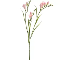 Kunstbloem Freesia  65cm - roze