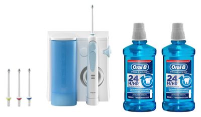Oral-B Elektrische Monddouche- OralJet MD16 + 2 mondwater Oral-B Elektrische Monddouche- OralJet MD16 + 2 mondwater