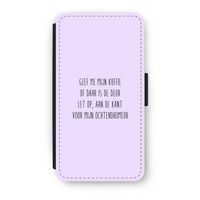 Ochtendhumeur: iPhone X Flip Hoesje