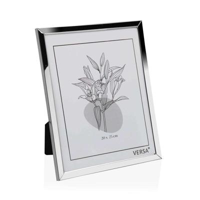 Fotolijstje Versa Zilverkleurig Metaal Minimalist 1 x 25,5 x 20,5 cm
