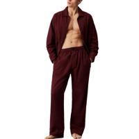 Calvin Klein Flannel Sleep LS Buttom Down Pant Set - thumbnail