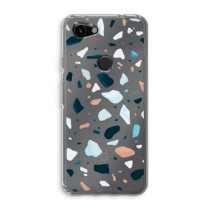 Terrazzo N°13: Google Pixel 3a Transparant Hoesje