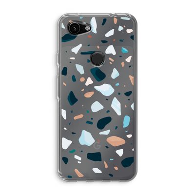 Terrazzo N°13: Google Pixel 3a Transparant Hoesje
