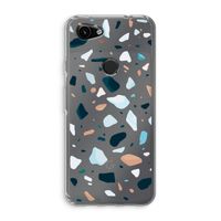 Terrazzo N°13: Google Pixel 3a Transparant Hoesje