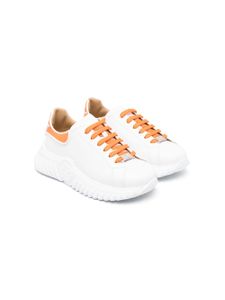 Philipp Plein Junior Leren sneakers - Wit