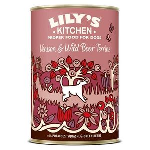 Lily's kitchen Dog venison wild boar terrine