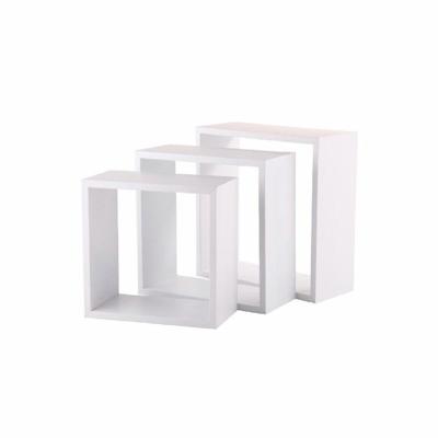 Planken 5five Simply Smart Wit Hout MDF Kubussen 3 Onderdelen