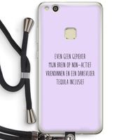 Tequila: Huawei Ascend P10 Lite Transparant Hoesje met koord