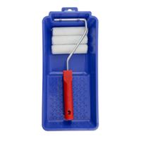 Veba Lakroller / schuimroller schilderset - 10 cm - met verfbak en beugel