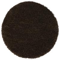 Hoogpolig vloerkleed shaggy Plus 964 5cm hoogte - bruin gemêleerd Ø200cm Rond