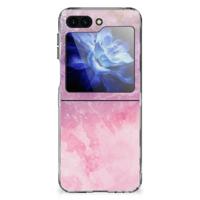 Smartphone hoesje Samsung Galaxy Z Flip 6 Pink Purple Paint