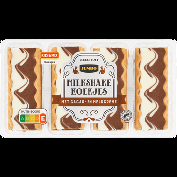Jumbo Milkshake Koekjes met Cacao en Melkcreme 200 g