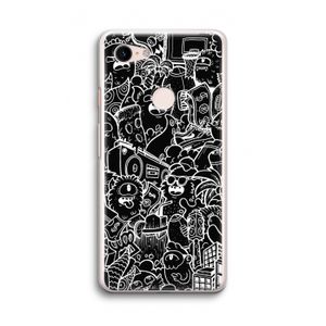Vexx Black City : Google Pixel 3 Transparant Hoesje