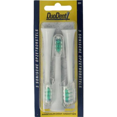 Duodent Replacement opzetborstels 350 sonisch