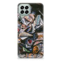 Samsung Galaxy M33 | Siliconen hoesje | met foto Badges