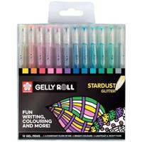 Set Balpennen Talens Sakura Stardust Glitter 12 Onderdelen