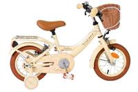 Volare ashley kinderfiets - meisjes - 12 inch - créme - twee handremmen