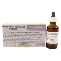 World of herbs Fytotherapie agressief / dominant gedrag