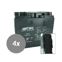 YANEC ups batterij vervangingsset rbc55 (excl. kabels) - thumbnail