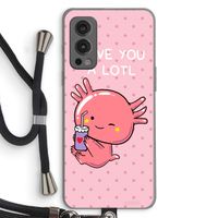 Love You A Lotl: OnePlus Nord 2 5G Transparant Hoesje met koord