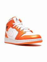 Jordan Kids baskets mi-montantes Jordan 1 SE - Orange - thumbnail