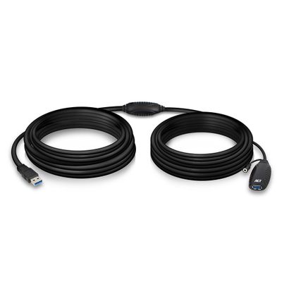 ACT AC6110 USB Verlengkabel - USB Booster USB 3.2. Gen 1 - 10 meter
