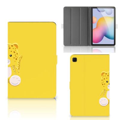 Samsung Galaxy Tab S6 Lite | S6 Lite (2022) Hippe Tablet Hoes Baby Leopard Samsung Galaxy Tab S6 Lite | S6 Lite (2022) Hippe Tablet Hoes Baby Leopard