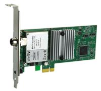 Hauppauge WinTV-quadHD DVB-T2, DVB-T, HD-kabel PCIe x1-Card Met afstandsbediening Aantal tuners: 4