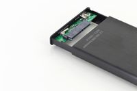 Digitus DA-71104 behuizing voor opslagstations HDD-/SSD-behuizing Zwart 2.5" - thumbnail