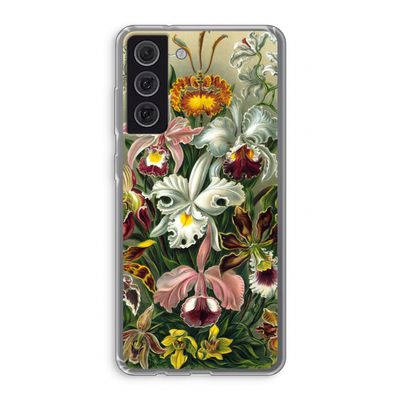 Haeckel Orchidae: Samsung Galaxy S21 FE Transparant Hoesje