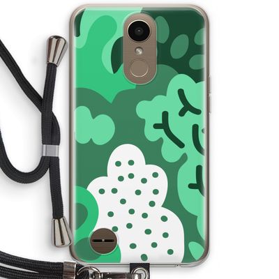 Bushes: LG K10 (2017) Transparant Hoesje met koord