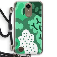 Bushes: LG K10 (2017) Transparant Hoesje met koord