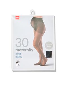 HEMA Zwangerschapspanty 30denier (zwart)