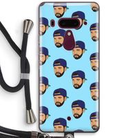 Drake Away: HTC U12+ Transparant Hoesje met koord