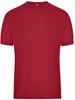 James & Nicholson JN1808 Men´s Bio Workwear T-Shirt - /Red - XS