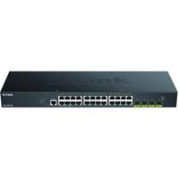 D-Link DGS-1250-28X/E Netwerk switch RJ45/SFP+ 24 + 4 poorten 128 Gbit/s