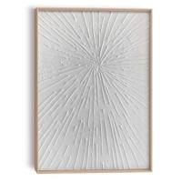 Reinders - Beams White - Craft Art Schilderij 40x30cm Hout