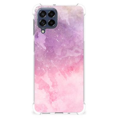 Back Cover Samsung Galaxy M53 Pink Purple Paint Back Cover Samsung Galaxy M53 Pink Purple Paint