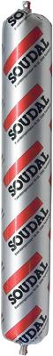 Soudal Silirub P2 | Beglazingskit | Bruin Ral 8016 | 600 ml - 116385